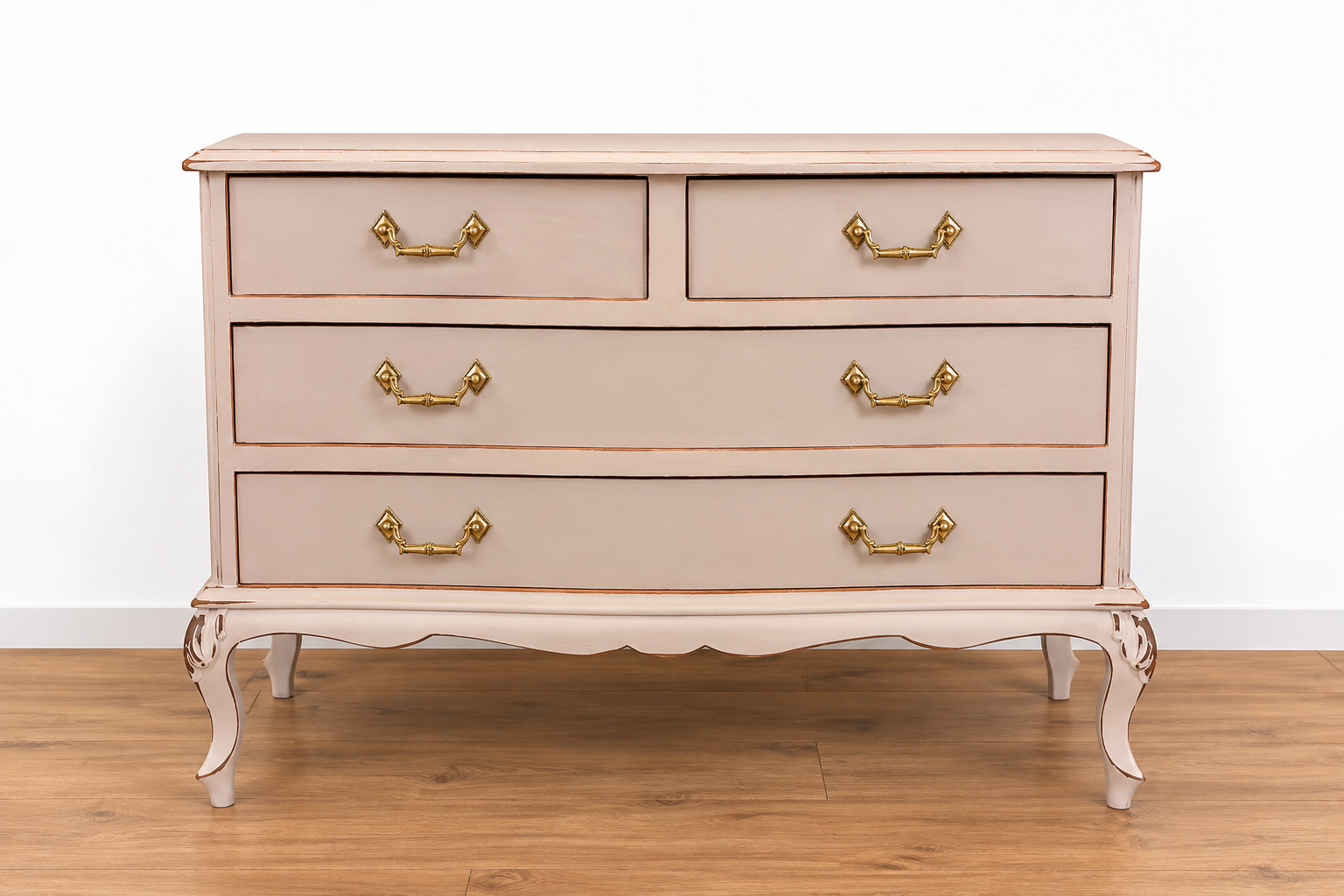 Cómoda Luis XV Bois de Rose mediados S.XX