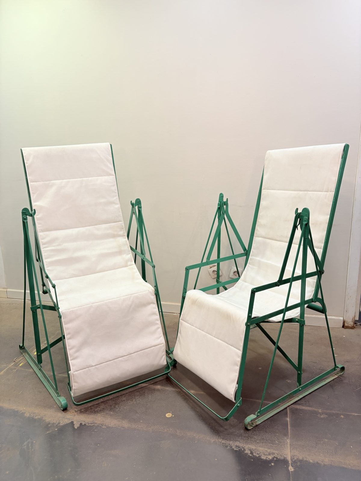 Antiguas hamacas de reposo S.XIX extensible