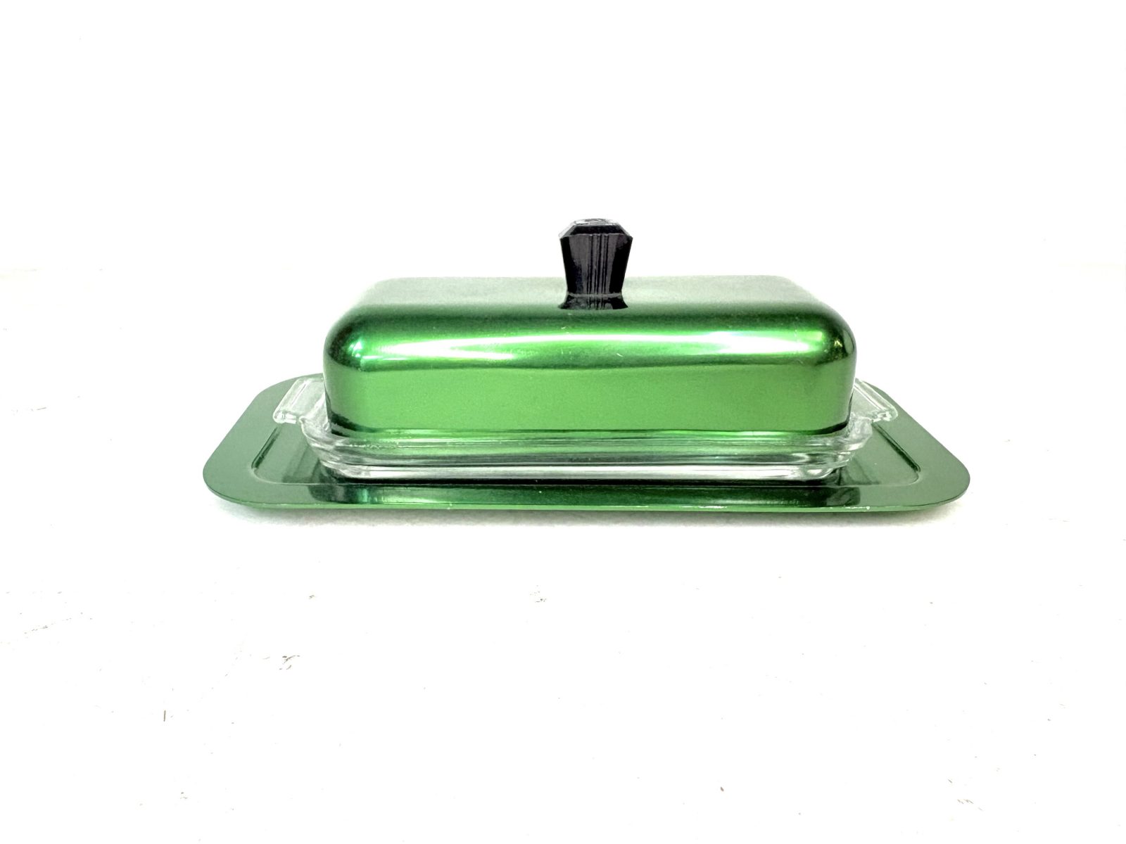 Mantequera en aluminio anonizado by MMM Metalúrgicas Madrid España 1960’s