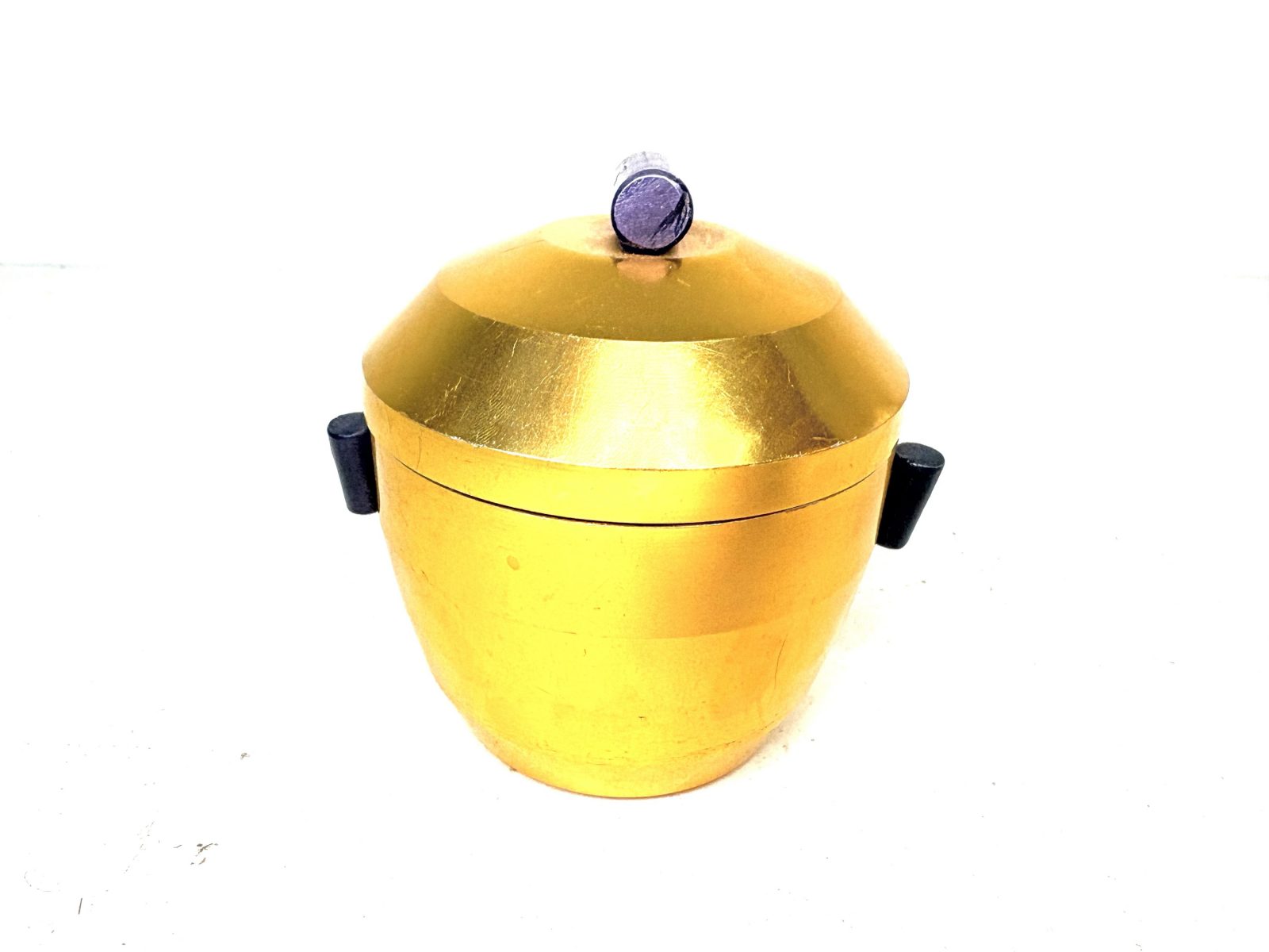 Azucarero en aluminio anonizado by Principe España 1960’s